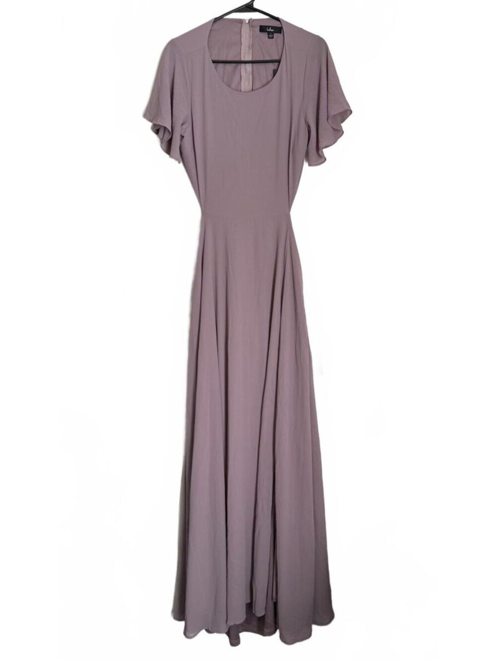 Lulus NEW Formal Dress Large Muted Purple Maxi Wedding Special Occasion Prom